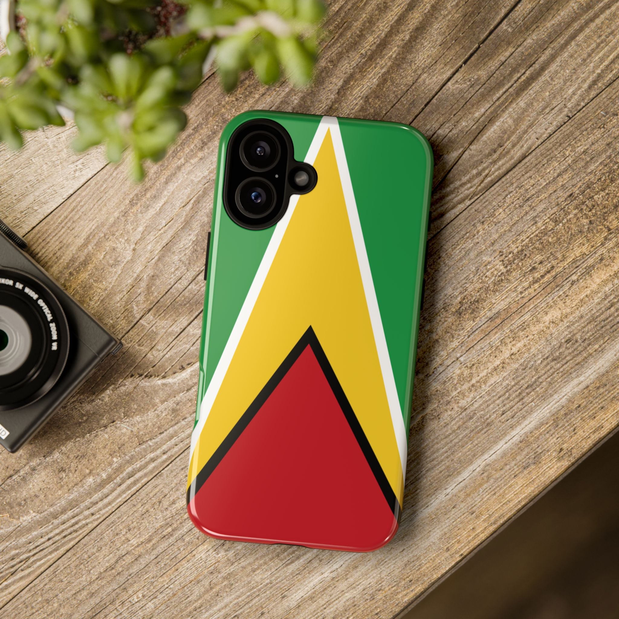 Guyana Flag Tough Phone Case - Irie Blues Boutique