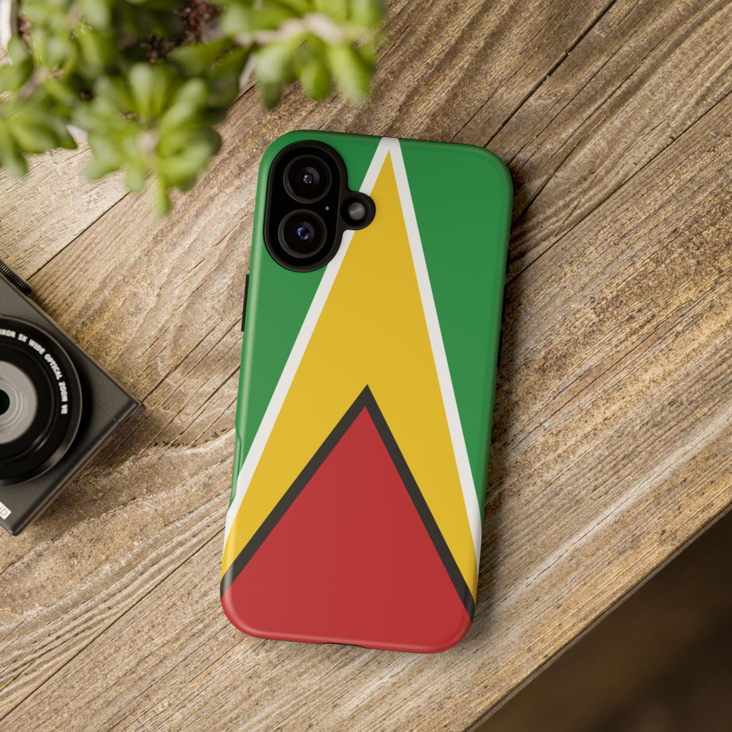Guyana Flag Tough Phone Case - Irie Blues Boutique