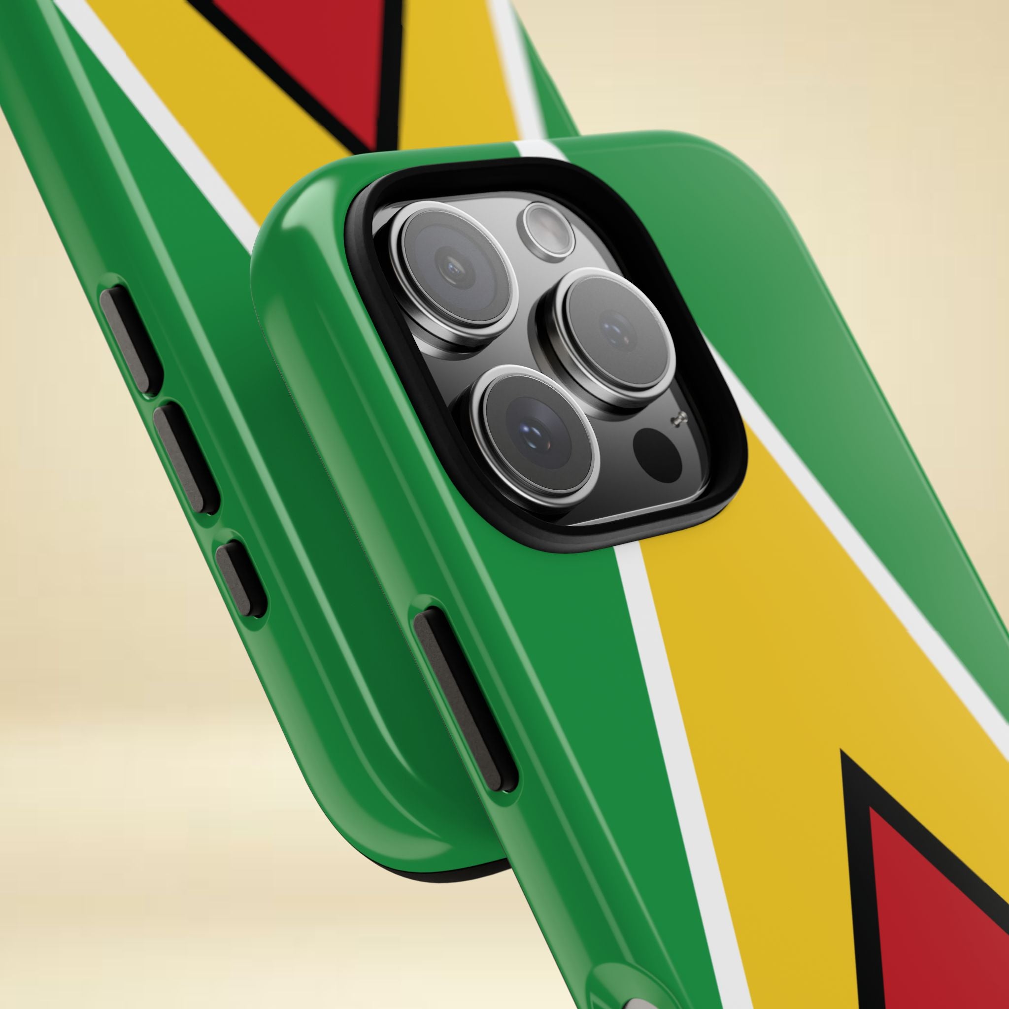 Guyana Flag Tough Phone Case - Irie Blues Boutique