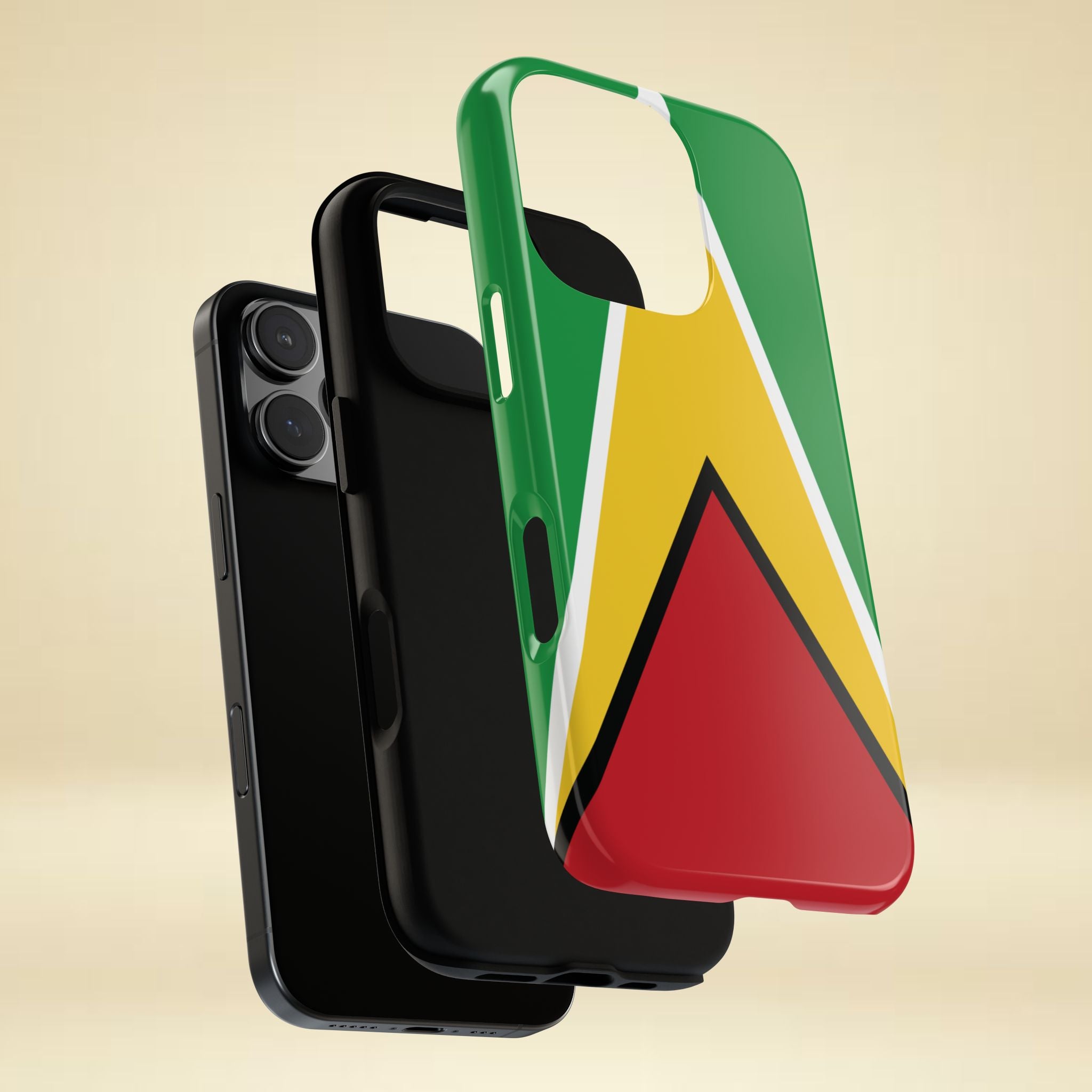 Guyana Flag Tough Phone Case - Irie Blues Boutique
