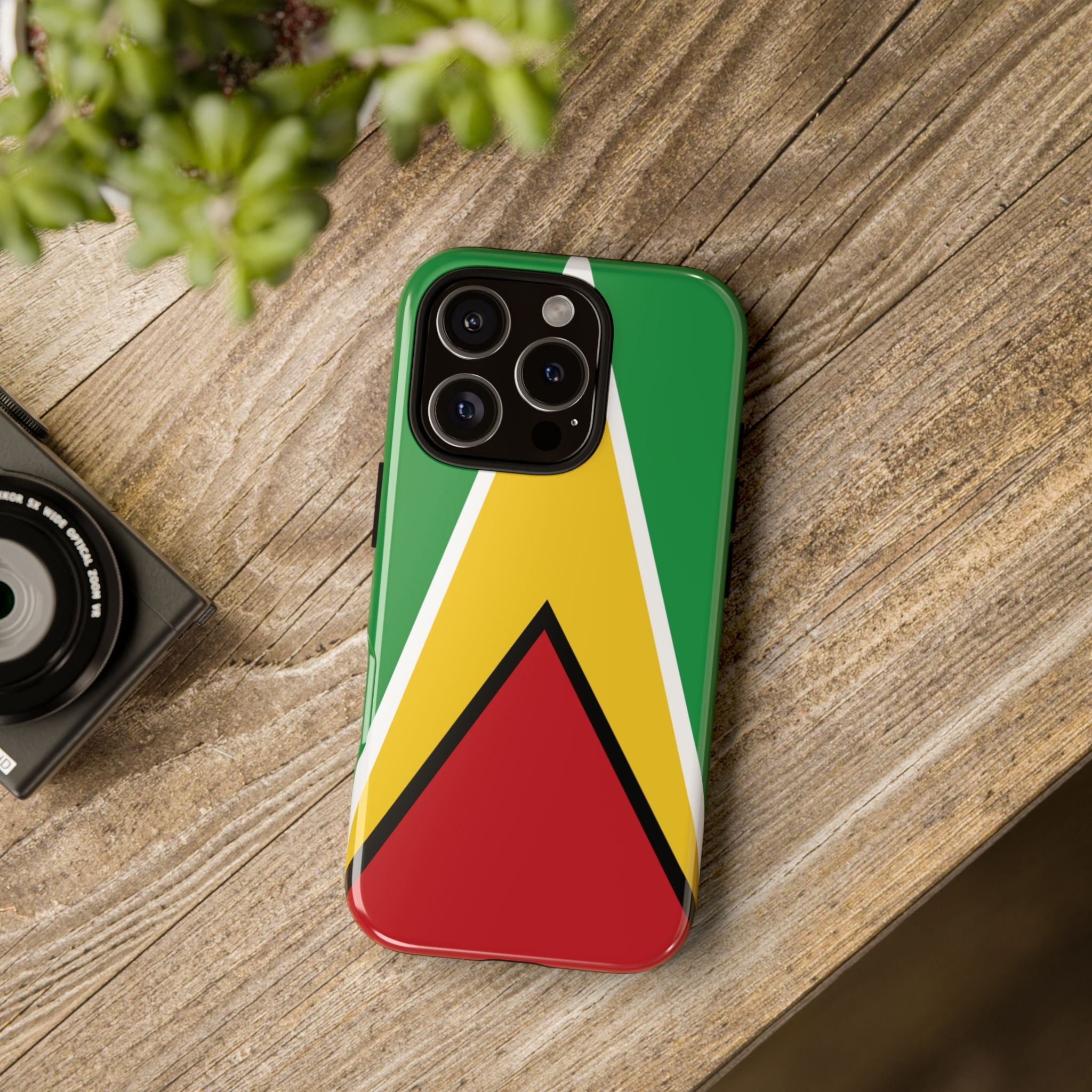 Guyana Flag Tough Phone Case - Irie Blues Boutique