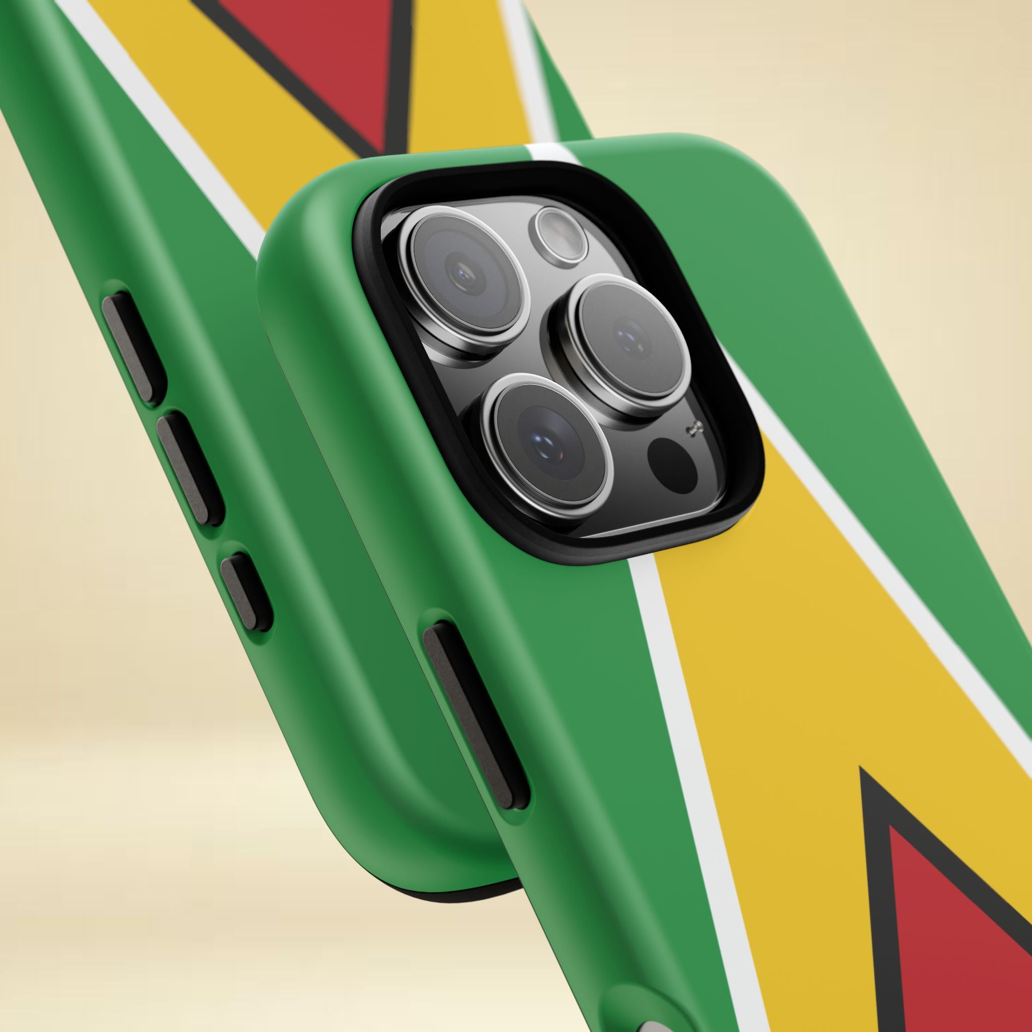 Guyana Flag Tough Phone Case - Irie Blues Boutique