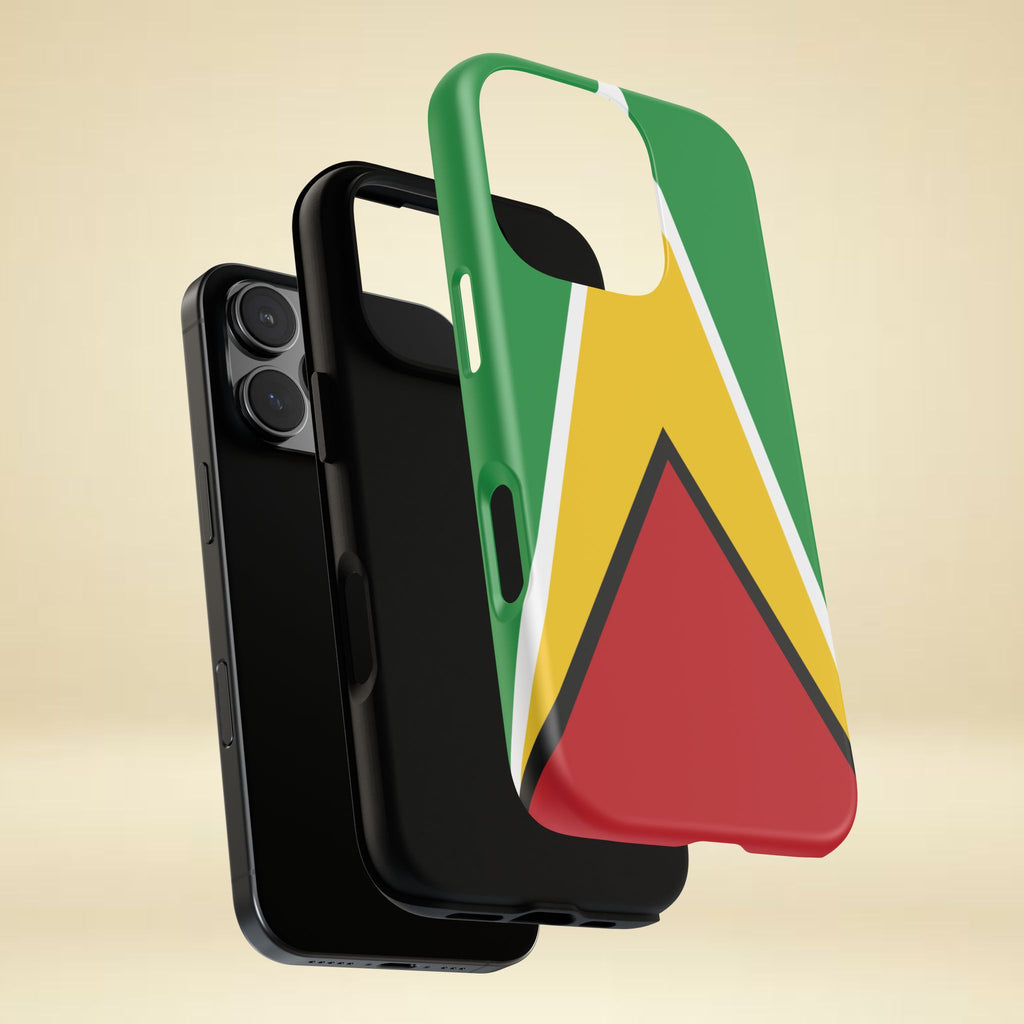 Guyana Flag Tough Phone Case - Irie Blues Boutique