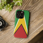 Guyana Flag Tough Phone Case - Irie Blues Boutique