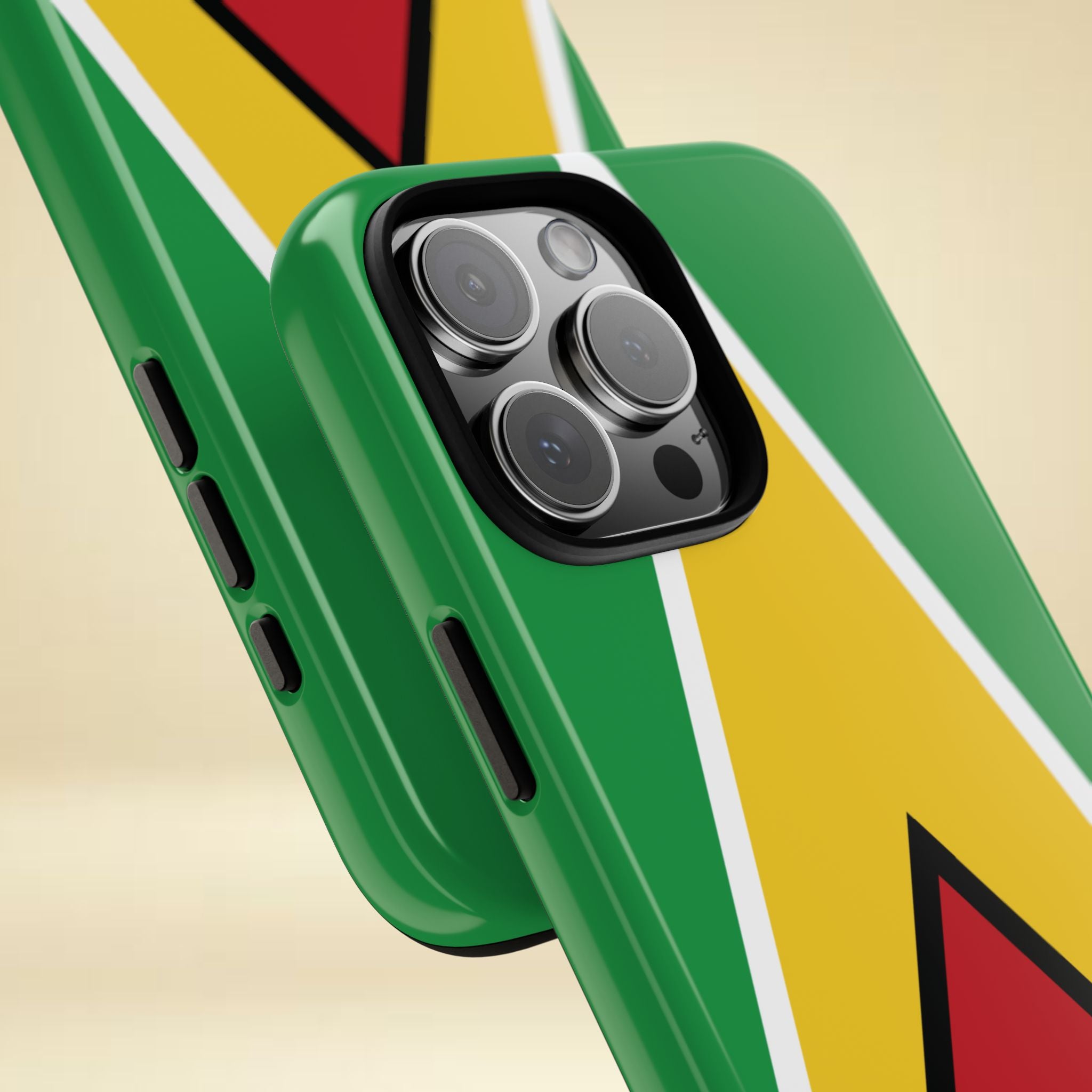 Guyana Flag Tough Phone Case - Irie Blues Boutique