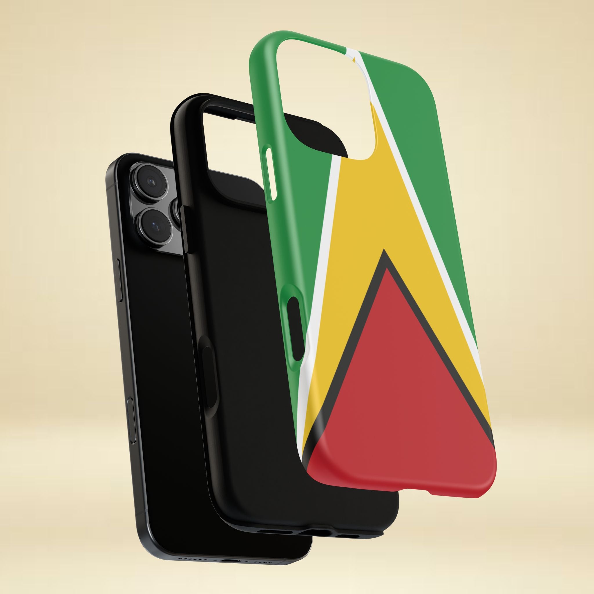 Guyana Flag Tough Phone Case - Irie Blues Boutique
