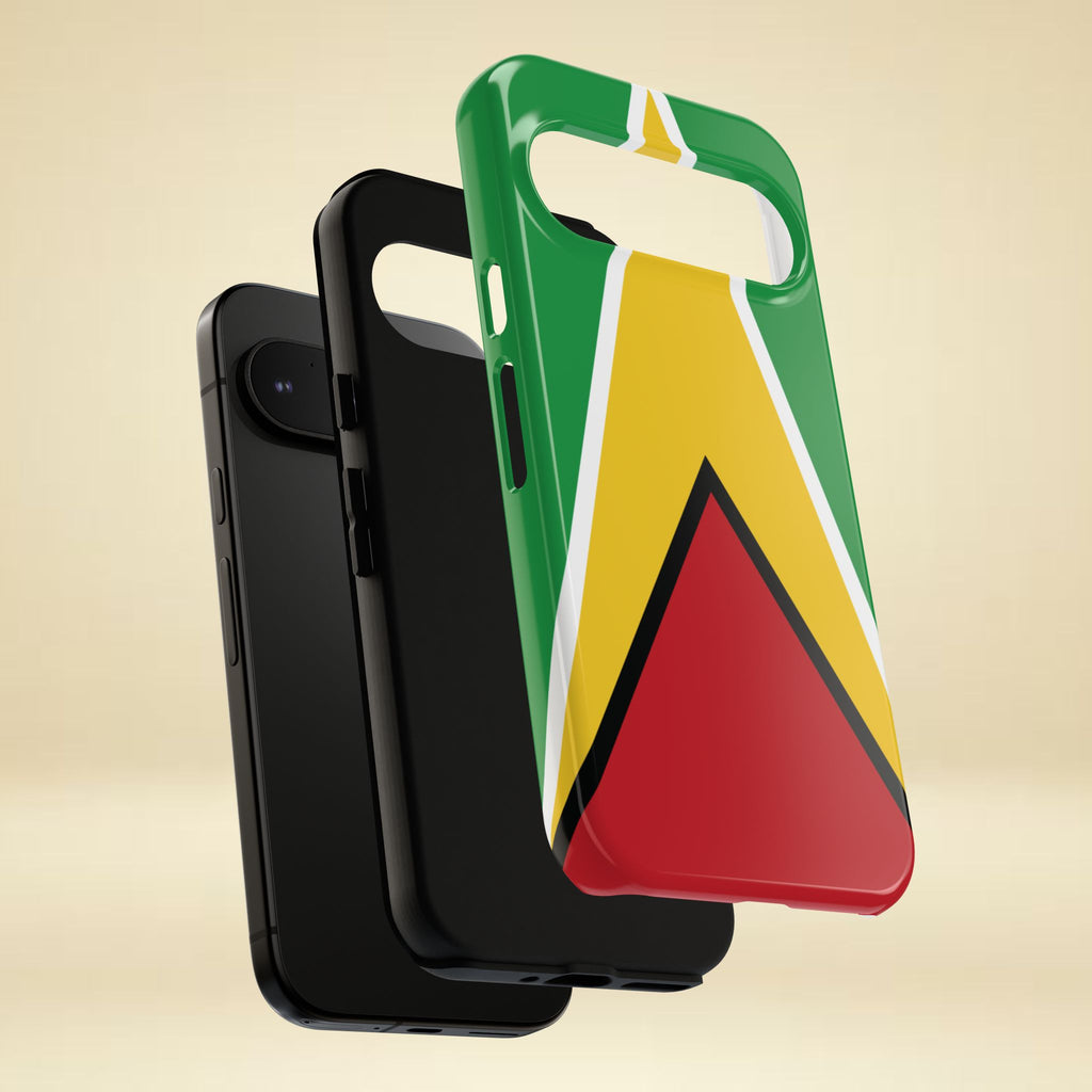 Guyana Flag Tough Phone Case - Irie Blues Boutique