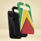 Guyana Flag Tough Phone Case - Irie Blues Boutique