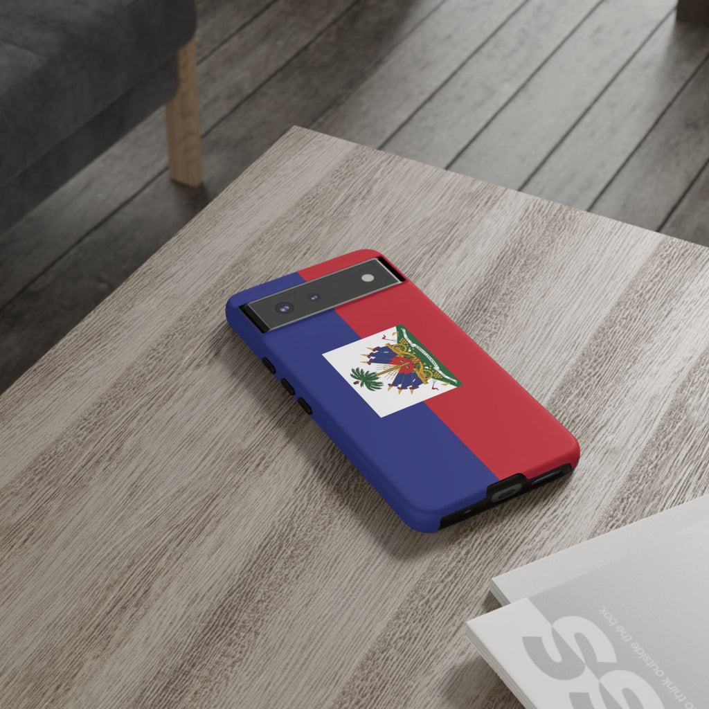 Haiti Flag Tough Phone Case - Irie Blues Boutique