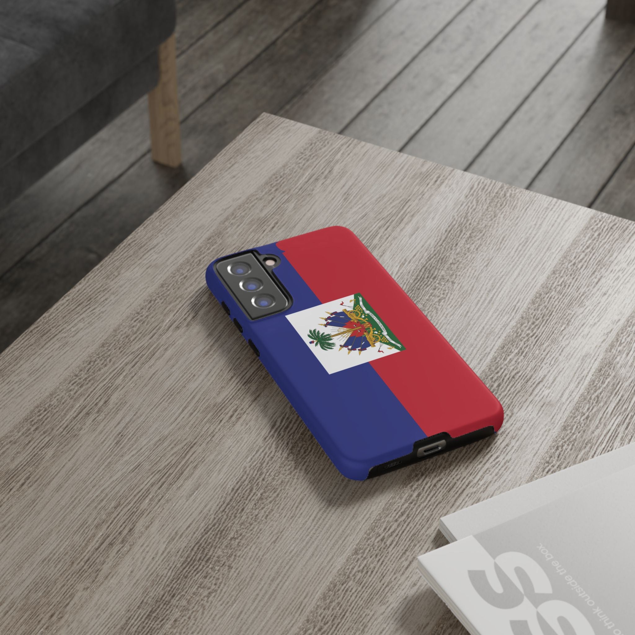 Haiti Flag Tough Phone Case - Irie Blues Boutique