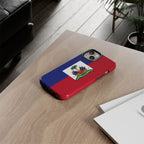 Haiti Flag Tough Phone Case - Irie Blues Boutique