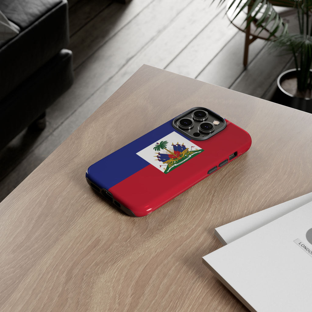 Haiti Flag Tough Phone Case - Irie Blues Boutique