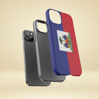 Haiti Flag Tough Phone Case - Irie Blues Boutique