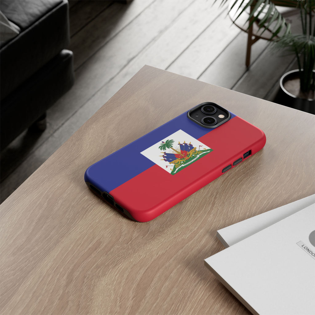 Haiti Flag Tough Phone Case - Irie Blues Boutique