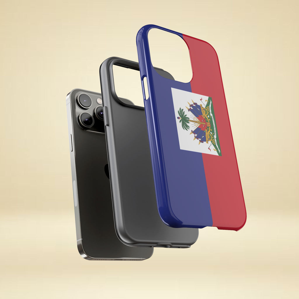 Haiti Flag Tough Phone Case - Irie Blues Boutique