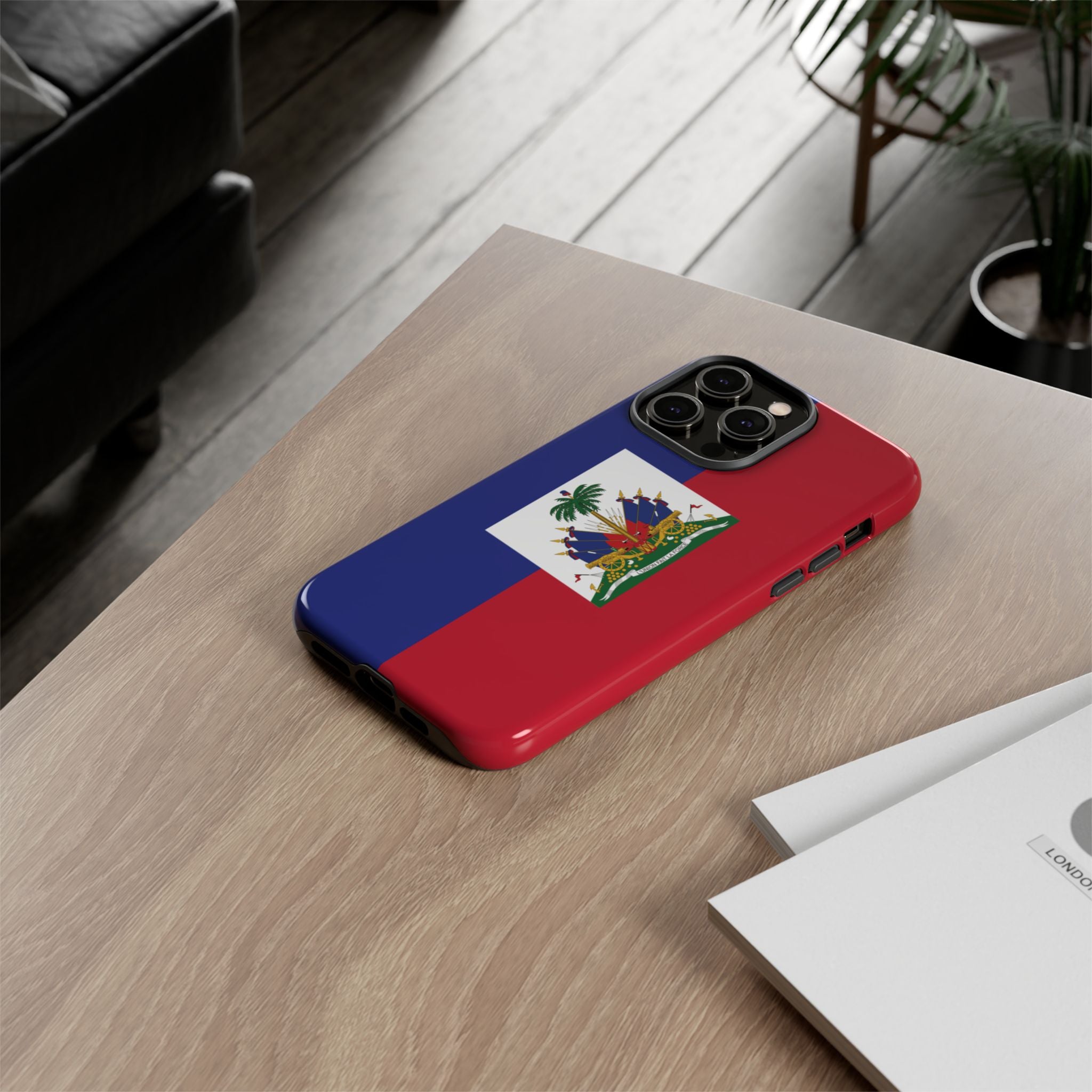 Haiti Flag Tough Phone Case - Irie Blues Boutique