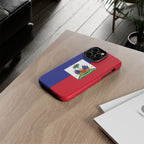 Haiti Flag Tough Phone Case - Irie Blues Boutique