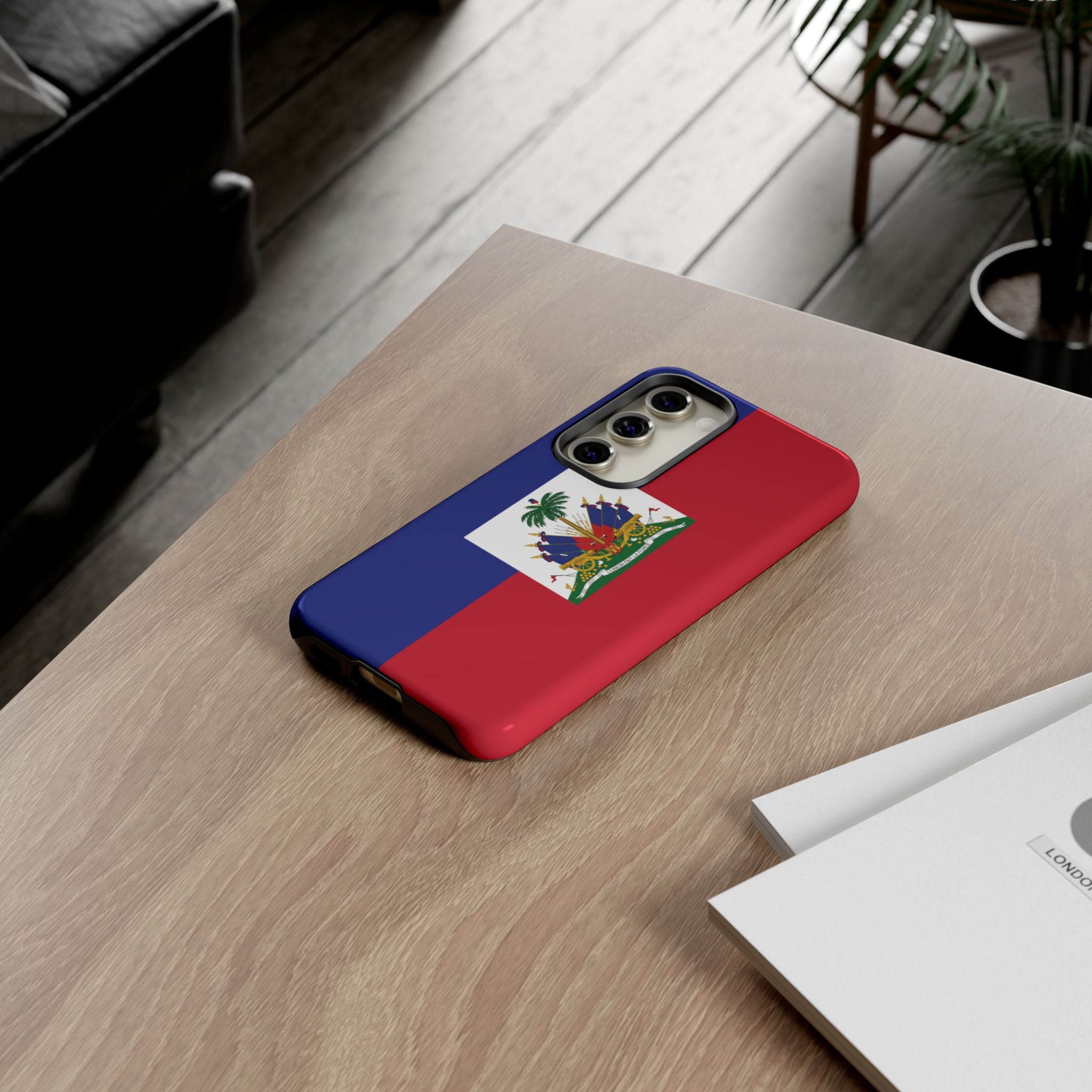 Haiti Flag Tough Phone Case - Irie Blues Boutique