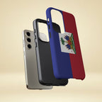 Haiti Flag Tough Phone Case - Irie Blues Boutique