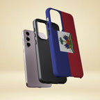 Haiti Flag Tough Phone Case - Irie Blues Boutique