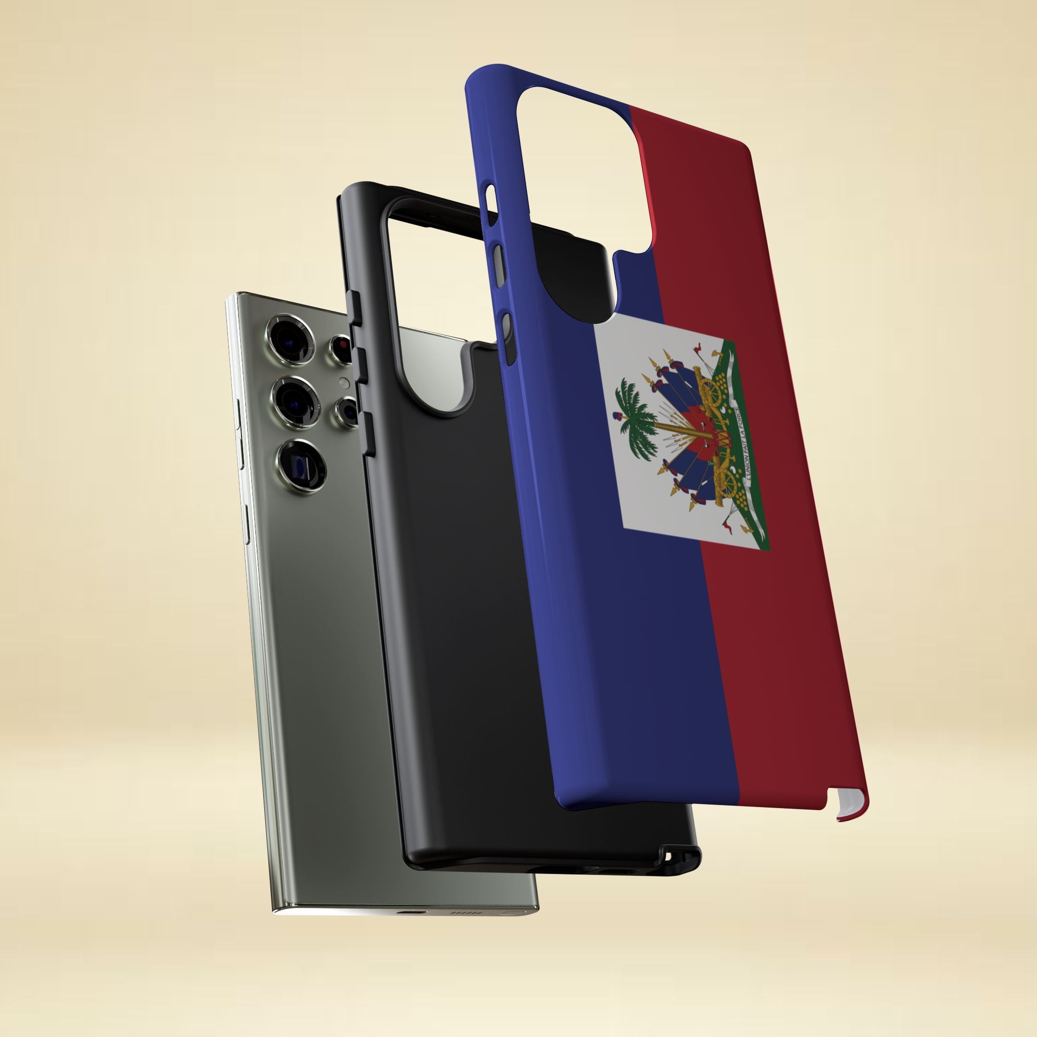Haiti Flag Tough Phone Case - Irie Blues Boutique
