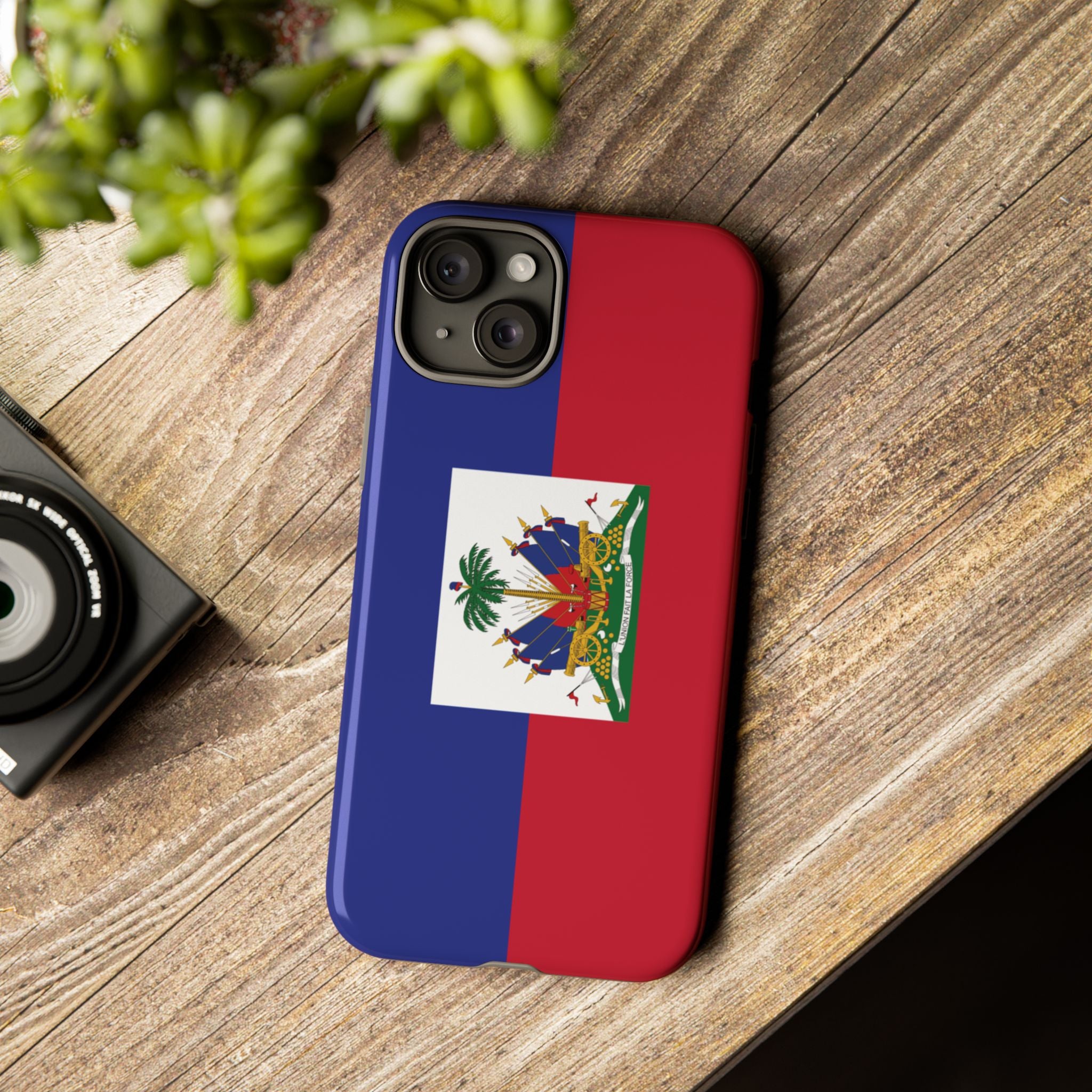 Haiti Flag Tough Phone Case - Irie Blues Boutique