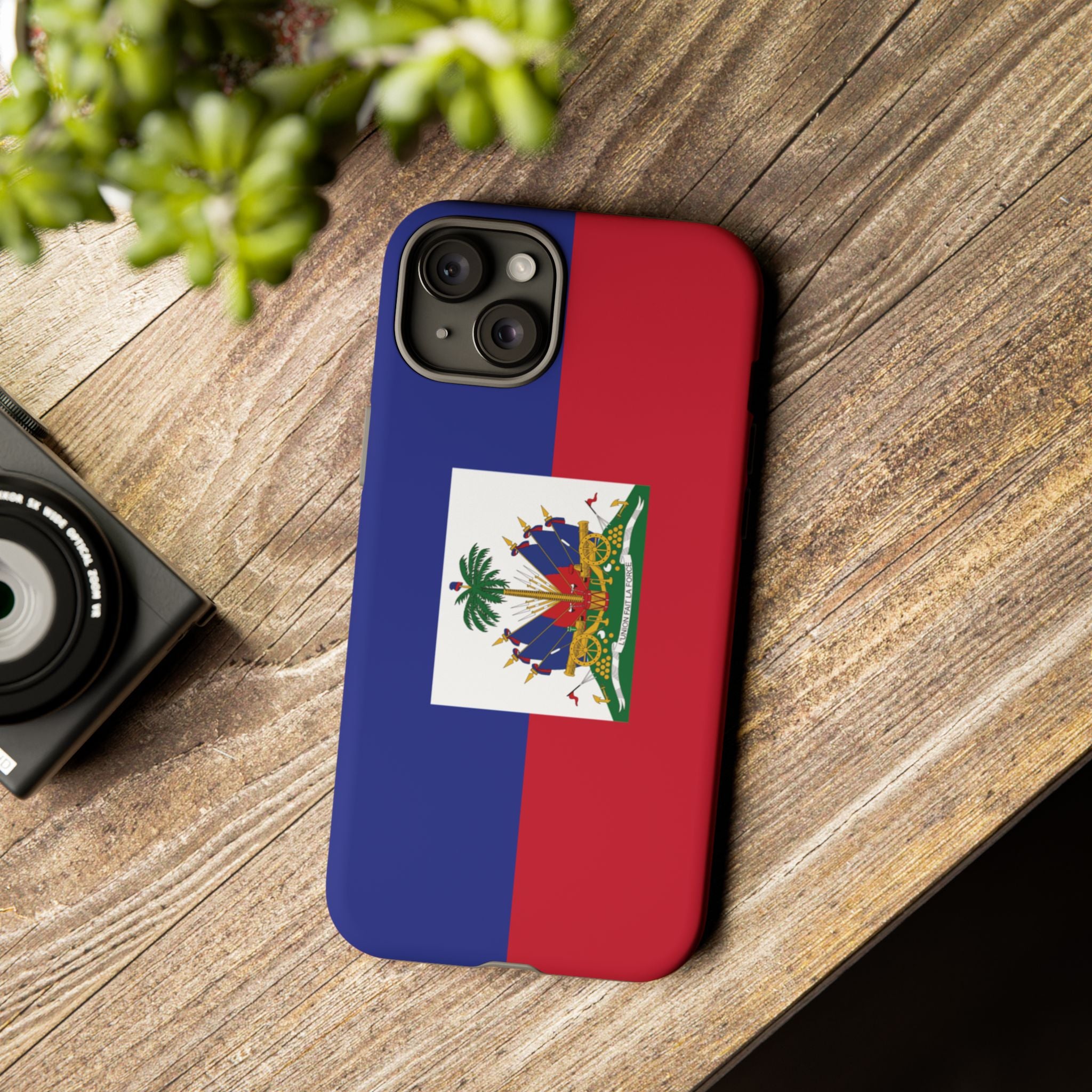 Haiti Flag Tough Phone Case - Irie Blues Boutique