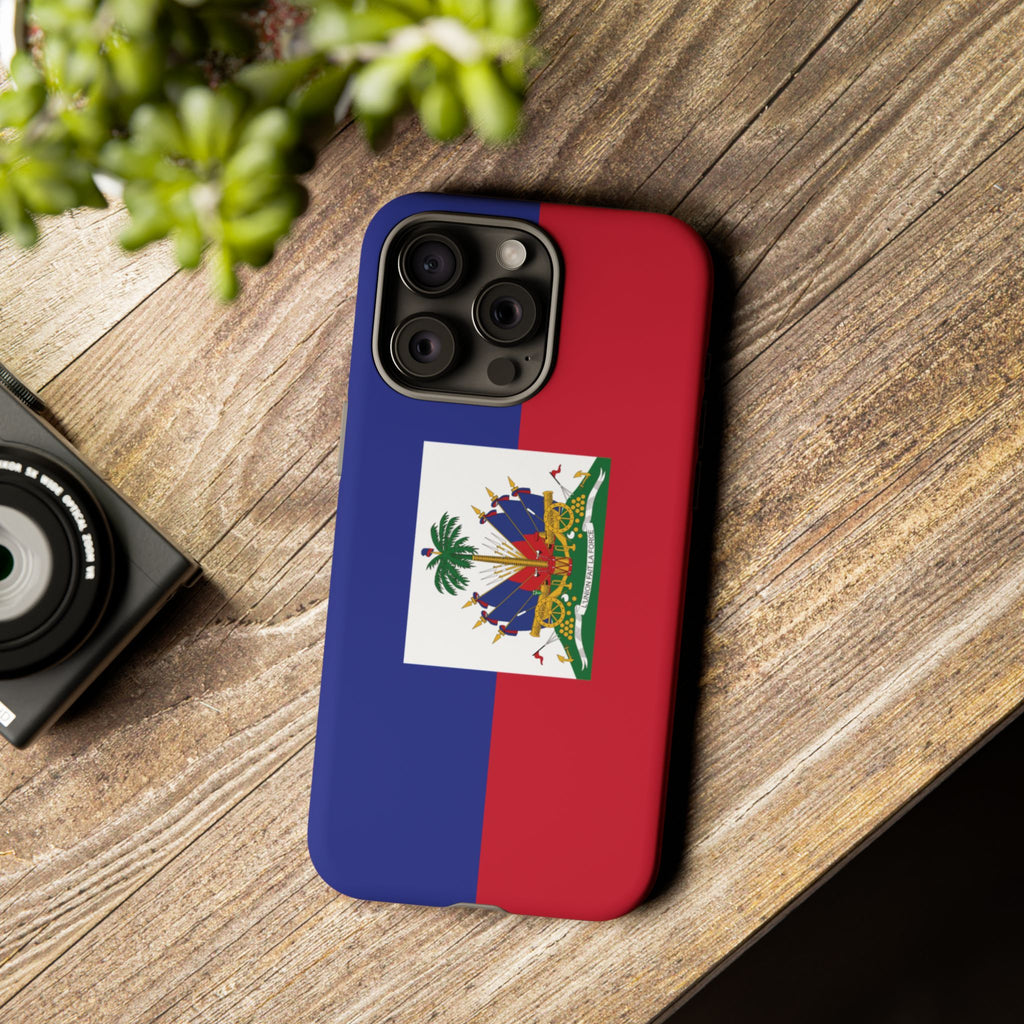 Haiti Flag Tough Phone Case - Irie Blues Boutique