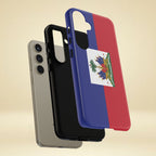 Haiti Flag Tough Phone Case - Irie Blues Boutique