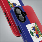 Haiti Flag Tough Phone Case - Irie Blues Boutique