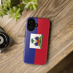 Haiti Flag Tough Phone Case - Irie Blues Boutique