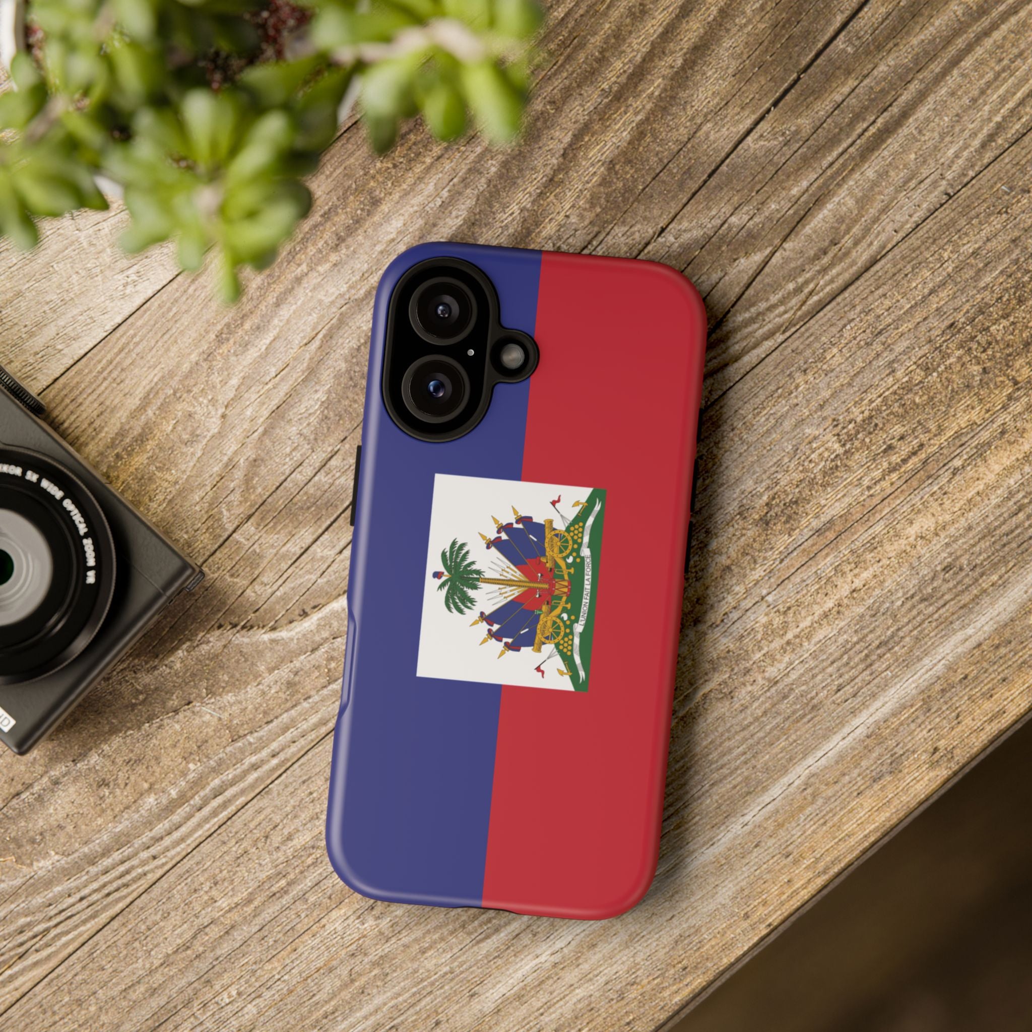 Haiti Flag Tough Phone Case - Irie Blues Boutique