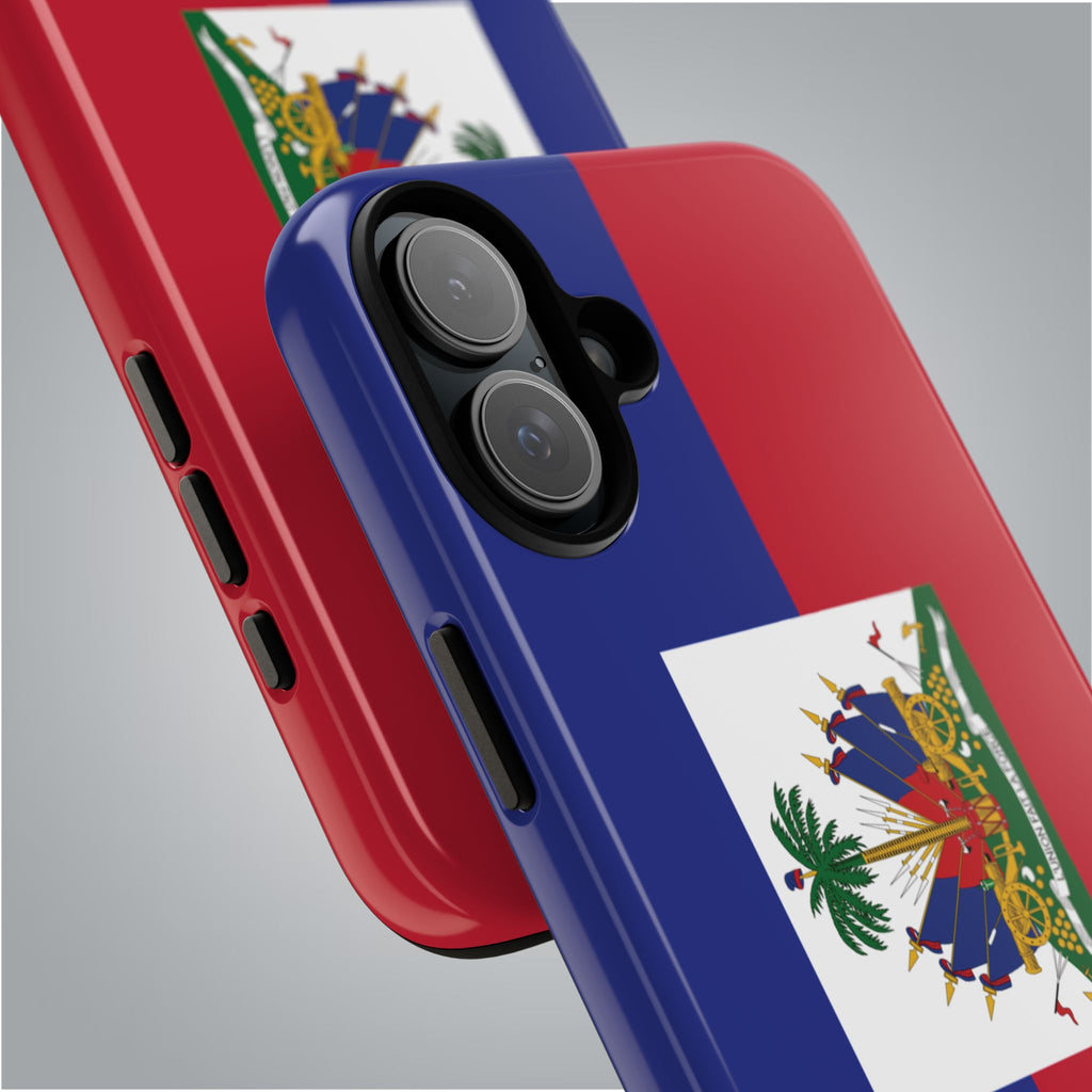 Haiti Flag Tough Phone Case - Irie Blues Boutique