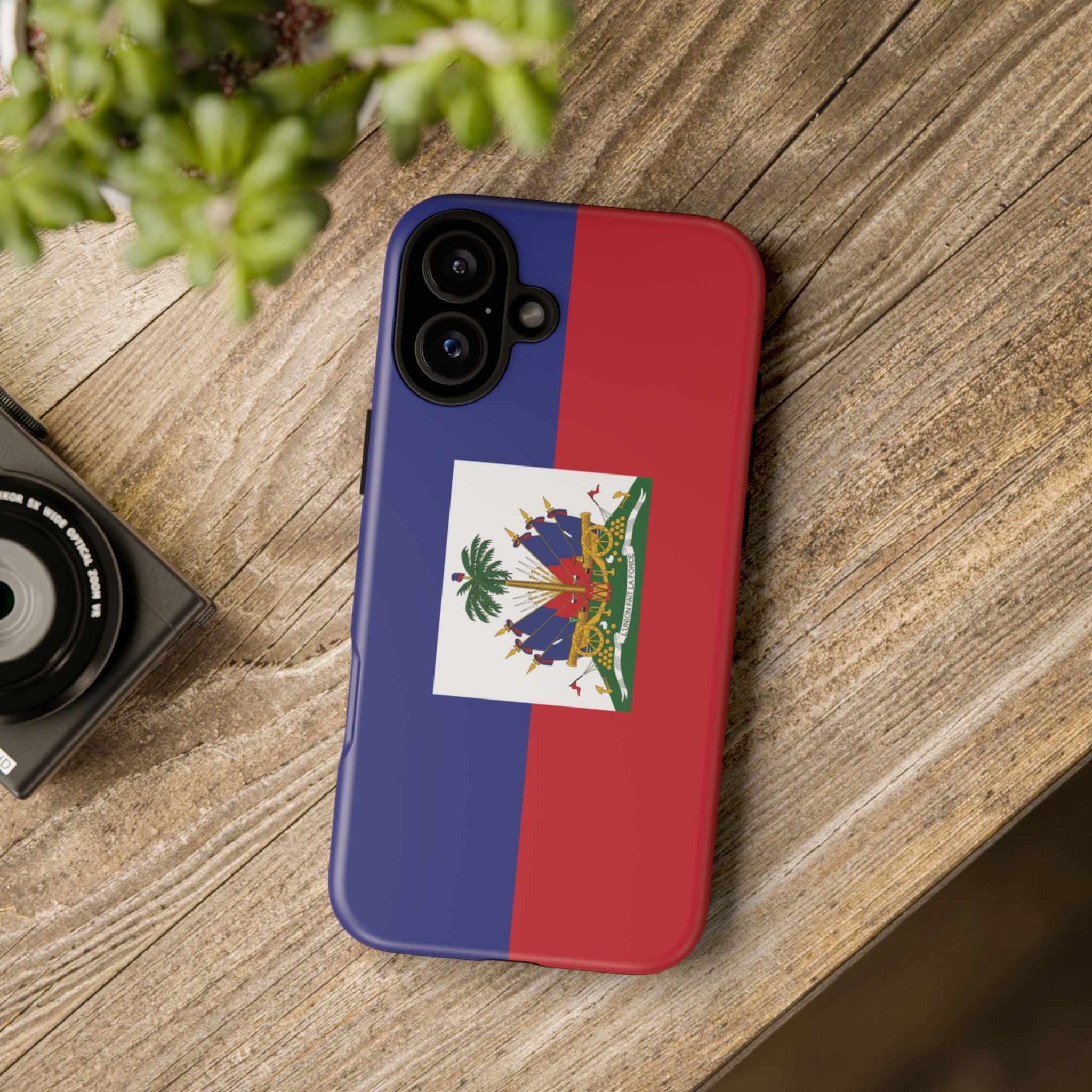 Haiti Flag Tough Phone Case - Irie Blues Boutique