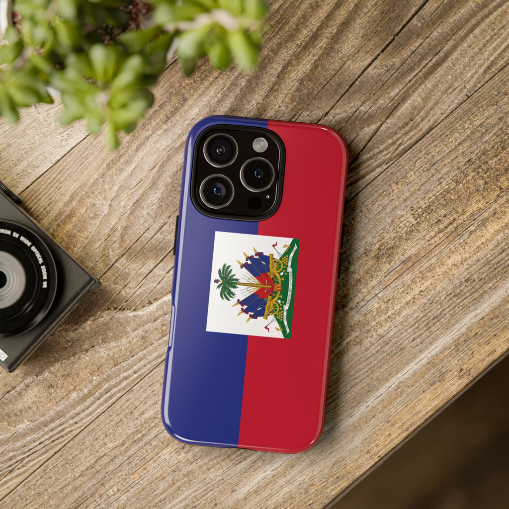 Haiti Flag Tough Phone Case - Irie Blues Boutique