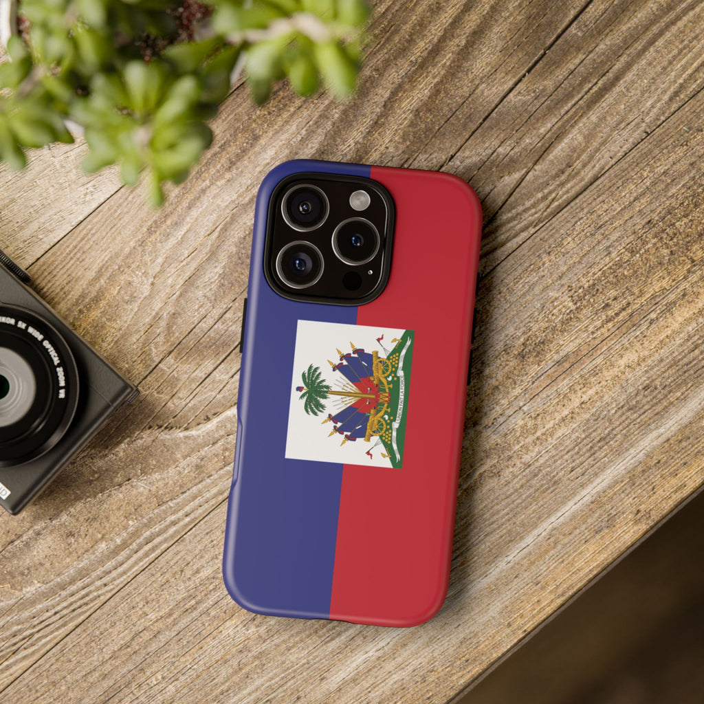 Haiti Flag Tough Phone Case - Irie Blues Boutique