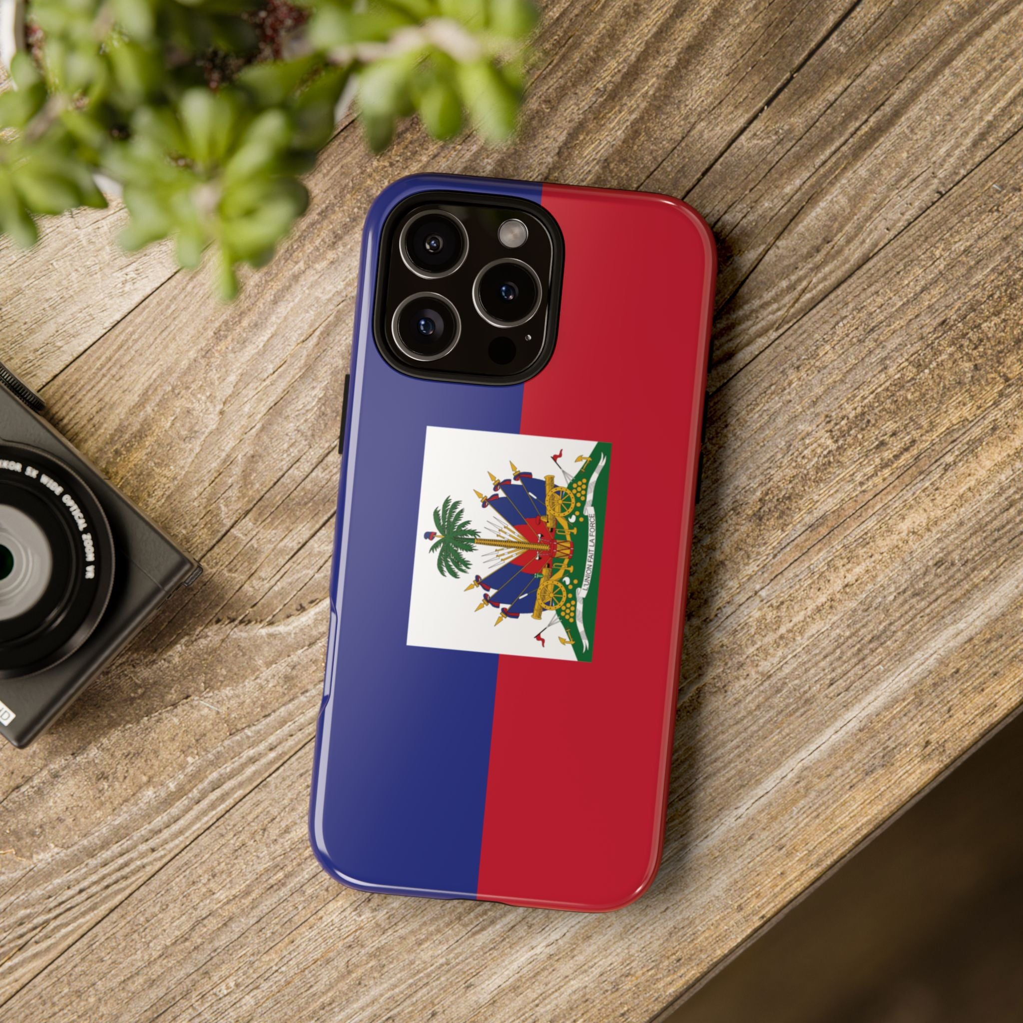 Haiti Flag Tough Phone Case - Irie Blues Boutique