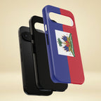 Haiti Flag Tough Phone Case - Irie Blues Boutique