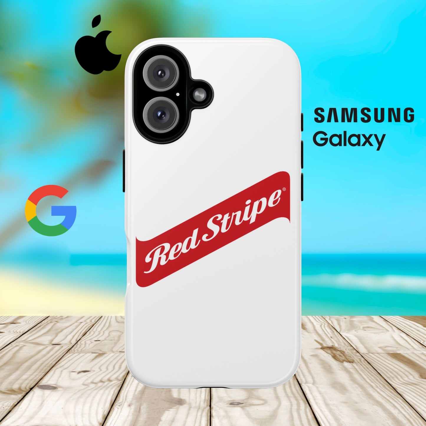 Jamaican Red Stripe Beer Logo Tough Case