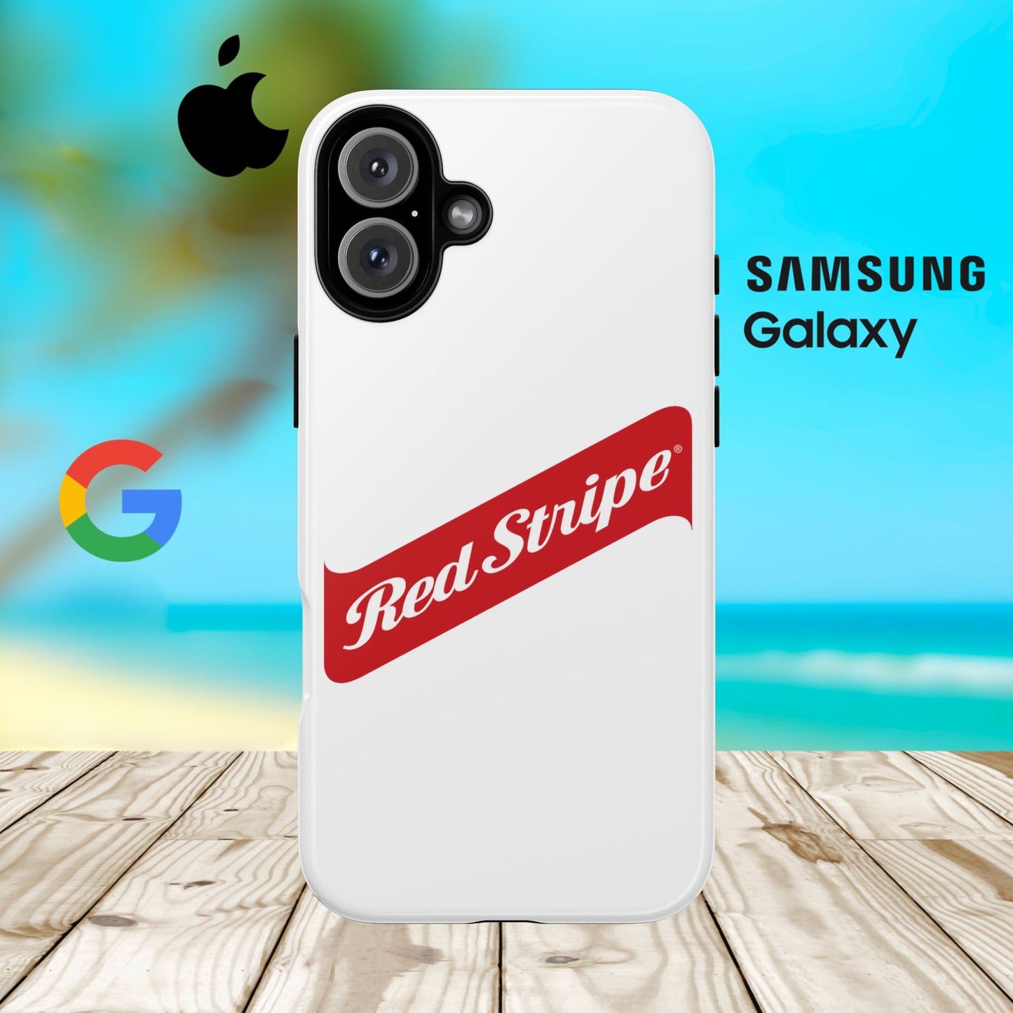 Jamaican Red Stripe Beer Logo Tough Case