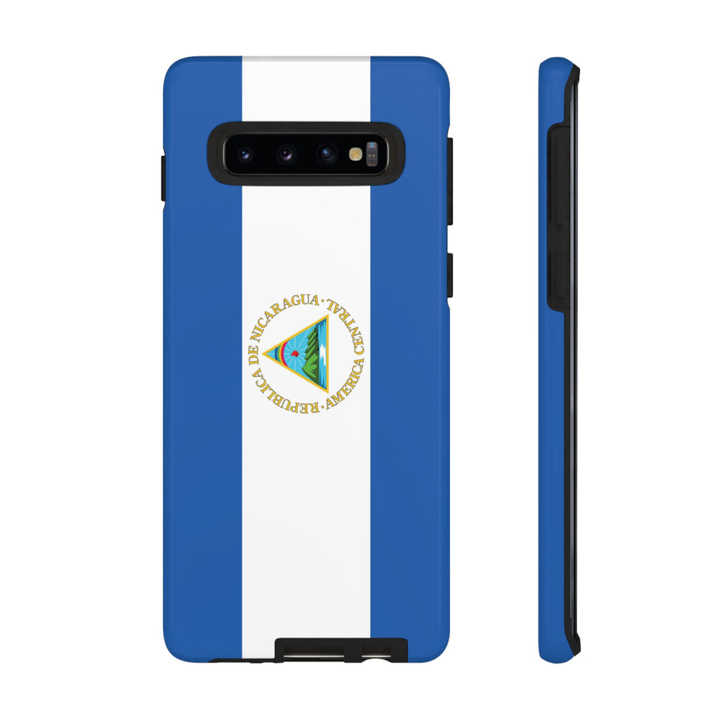 Nicaragua Flag Tough Phone Case - Irie Blues Boutique