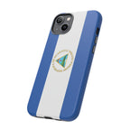 Nicaragua Flag Tough Phone Case - Irie Blues Boutique