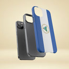 Nicaragua Flag Tough Phone Case - Irie Blues Boutique