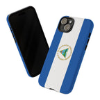 Nicaragua Flag Tough Phone Case - Irie Blues Boutique