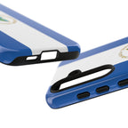 Nicaragua Flag Tough Phone Case - Irie Blues Boutique