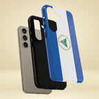 Nicaragua Flag Tough Phone Case - Irie Blues Boutique