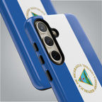 Nicaragua Flag Tough Phone Case - Irie Blues Boutique