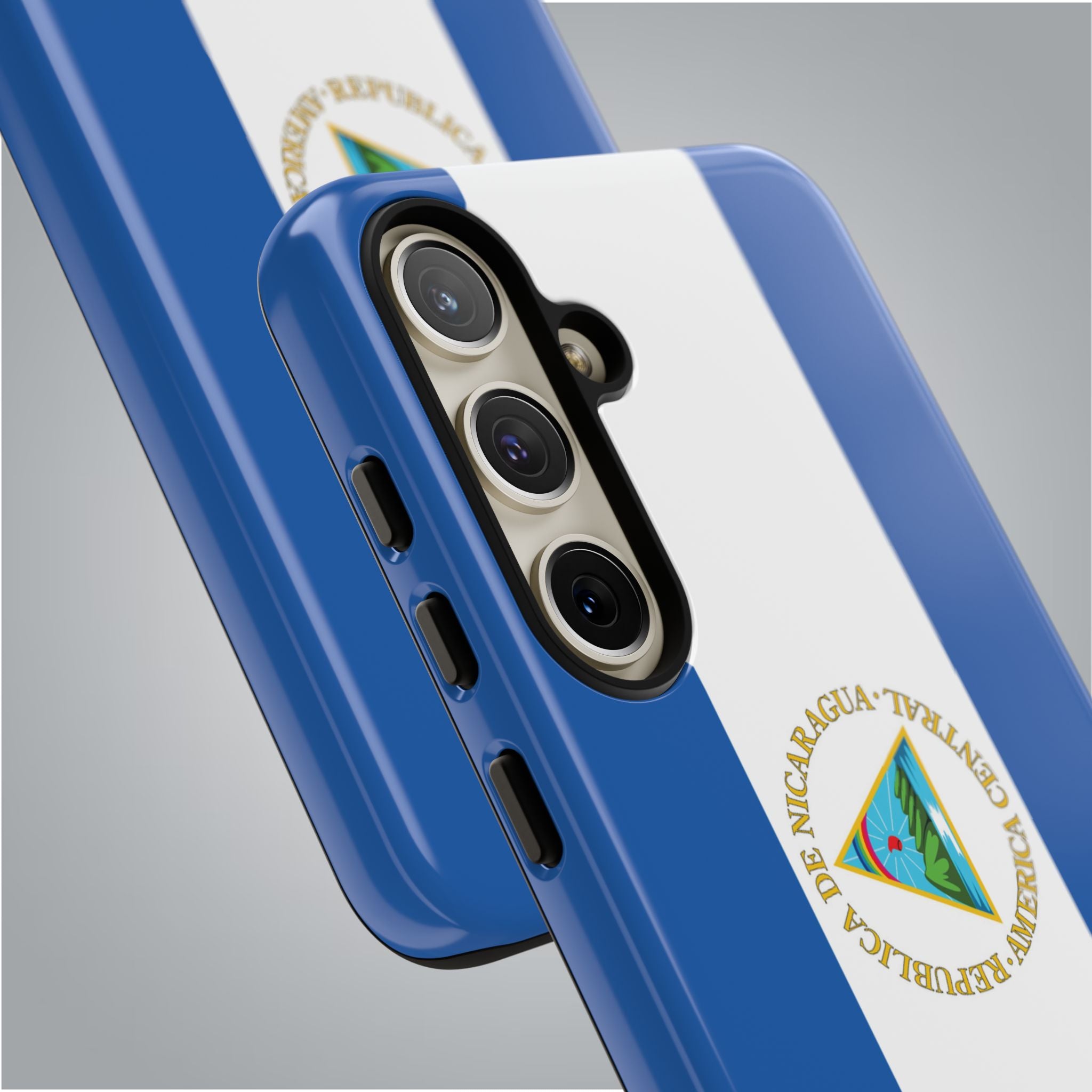 Nicaragua Flag Tough Phone Case - Irie Blues Boutique