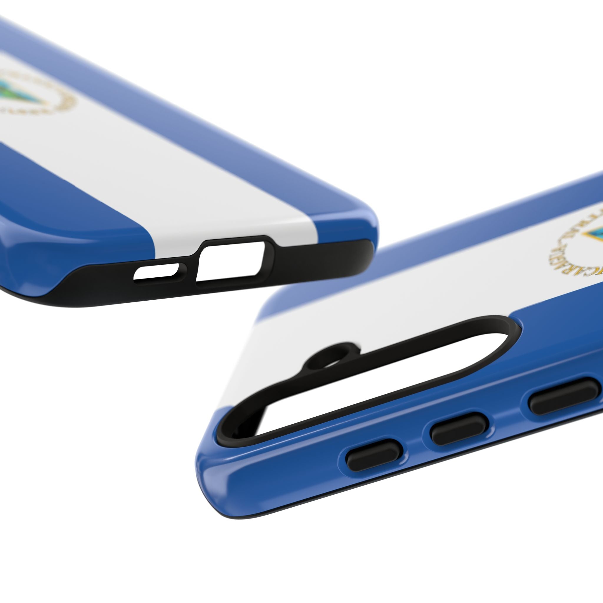 Nicaragua Flag Tough Phone Case - Irie Blues Boutique