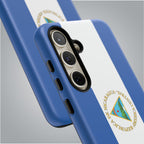Nicaragua Flag Tough Phone Case - Irie Blues Boutique